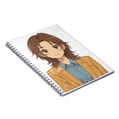 LingOrm, Orm Kornaphat Anime Illustration ノートブック (右側)