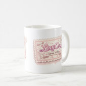 LingOrm Since 2024 (切手ファンダムデザイン) コーヒーマグカップ (正面右)
