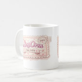 LingOrm Since 2024 (切手ファンダムデザイン) コーヒーマグカップ (正面左)