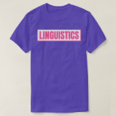 Linguistics Tシャツ (デザイン正面)
