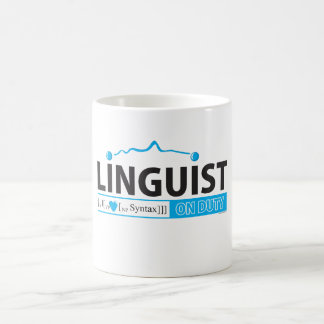 Lingusticsのマグ コーヒーマグカップ