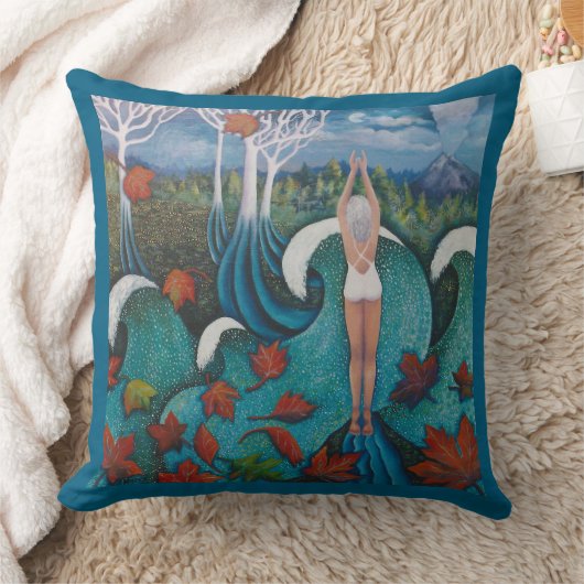 Lining Up With The Moon クッション (ブランケット)