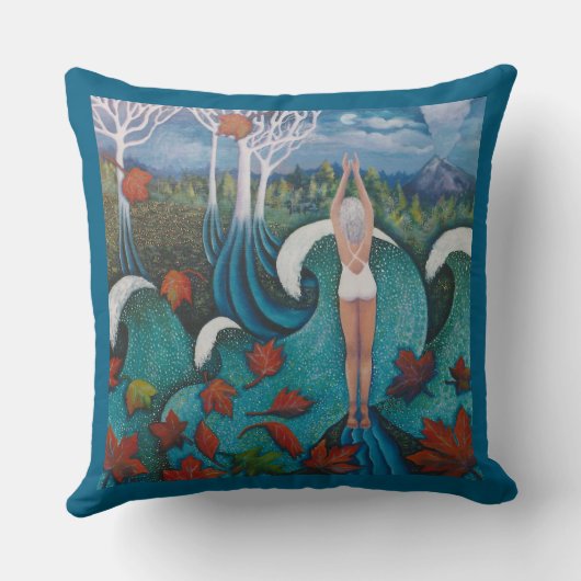 Lining Up With The Moon クッション (裏面)