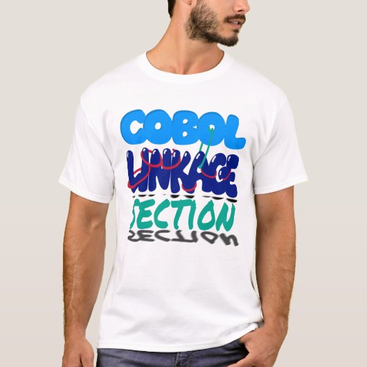 Linkage Section in Cobol Programming Tシャツ (正面)