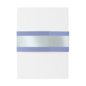 Linked Leaf Monogram - Sky Blue 招待状ベリーバンド (裏面例)