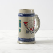 Linkopingビールステイン ビールジョッキ (正面右)