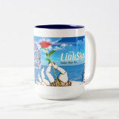 LinkSkyは、ツートーンマグ上がりました ツートーンマグカップ (正面右)