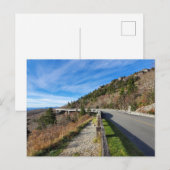 Linn Cove Viaduct Blue Ridge Parkway ポストカード (正面/裏面)