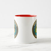 Linn Valley, KS Mug ツートーンマグカップ (中央)