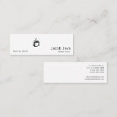 Linoのコーヒーカップ スキニー名刺 (正面/裏面)