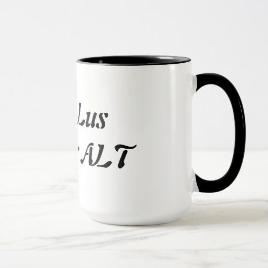 LinseのLus。 alt.上のSes マグカップ (右)