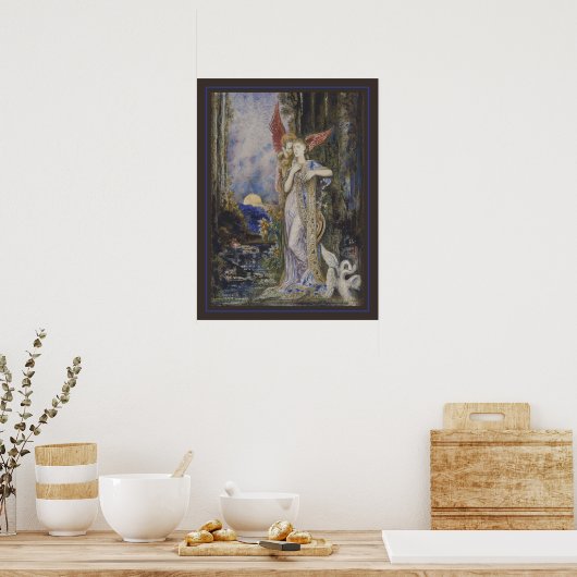 L'Inspiration by Gustave Moreau ポスター (キッチン)