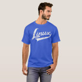 Linu IT Systems Engineerレトロ・プレミアム Tシャツ (正面フル)