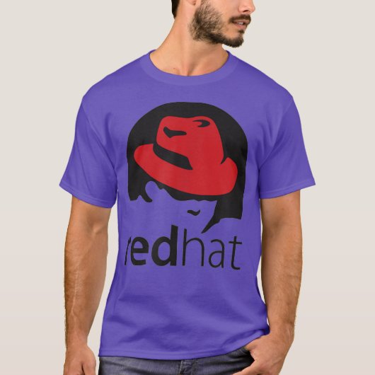Linu Redhat Lover Tee Penguin Tu Open Source Os Tシャツ (正面)