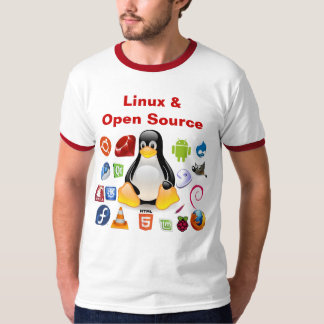 Linuxとオープンソース Tシャツ