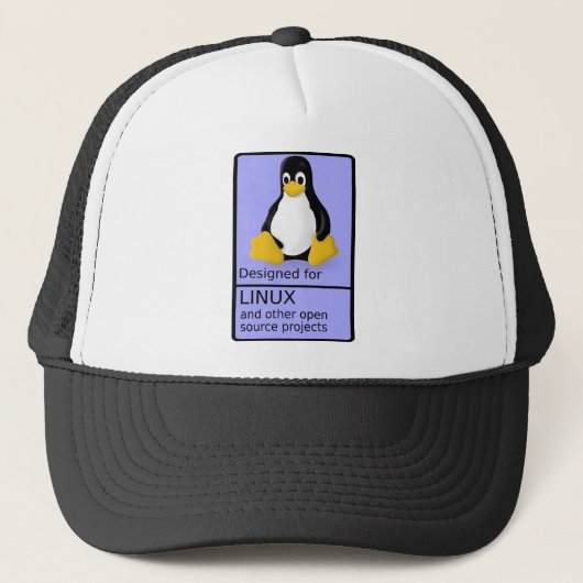 Linuxのために設計されている キャップ (正面)