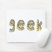 Linuxのタキシードのギーク マウスパッド (マウス)