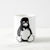 LinuxのタキシードのペンギンChe コーヒーマグカップ (中央)