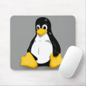 Linuxのタキシードのマウスパッド マウスパッド (マウス)