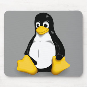 Linuxのタキシードのマウスパッド マウスパッド