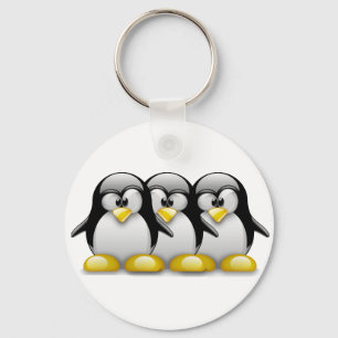 LINUXのタキシードの兄弟 キーホルダー