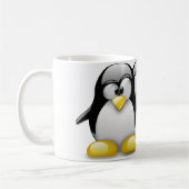 LINUXのタキシードの兄弟 コーヒーマグカップ (左)