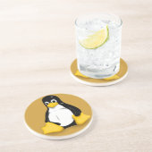 Linuxのタキシードプロダクト コースター (側面)