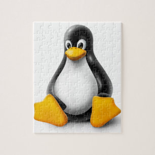 Linuxのタキシードペンギン ジグソーパズル