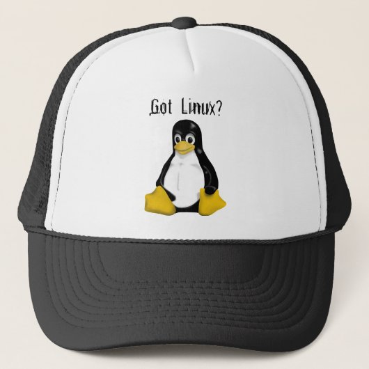 Linuxのプロダクト及びデザイン! キャップ (正面)