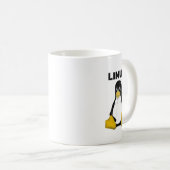 Linuxのプロダクト及びデザイン! コーヒーマグカップ (正面右)