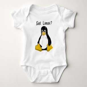 Linuxのプロダクト及びデザイン! ベビーボディスーツ