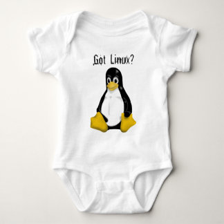 Linuxのプロダクト及びデザイン! ベビーボディスーツ