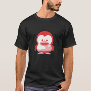 Linuxのベビーのタキシード: 赤い版 tシャツ