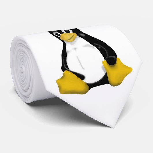 Linuxのペンギン ネクタイ (ロール)