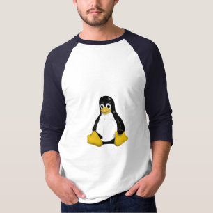 Linuxのペンギン Tシャツ