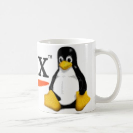 Linuxのマグ コーヒーマグカップ (右)