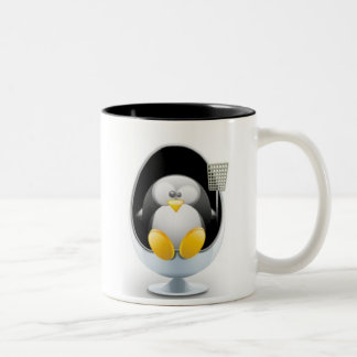 Linuxのマグ ツートーンマグカップ