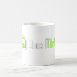 Linuxのミント コーヒーマグカップ
