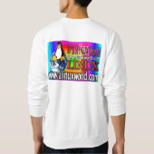 linuxの世界。 スウェットシャツ (裏面)