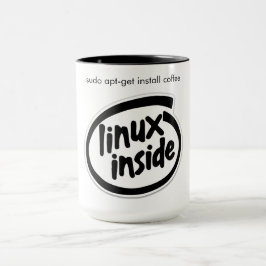 Linuxの中- Sudo Coffee Mug マグカップ
