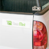 Linuxの真新しいバンパーステッカー バンパーステッカー (トラック上)