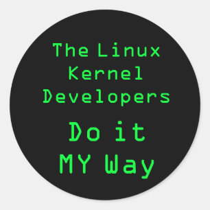 Linuxの穀粒の開発者はそれを私の方法します ラウンドシール