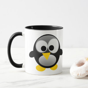 Linuxの繁雑なタキシードのペンギン マグカップ