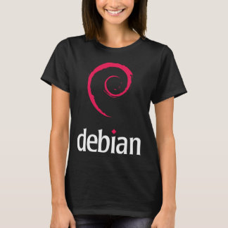 LinuxのDebianのティー Tシャツ