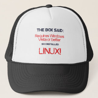 Linuxはよりよいです キャップ