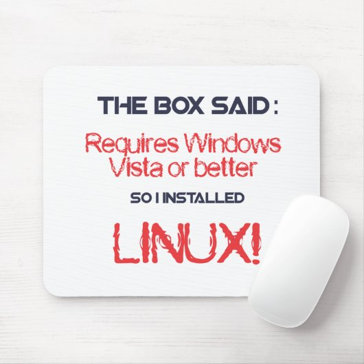 Linuxはよりよいです マウスパッド (マウス)