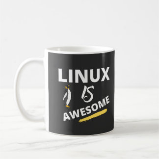Linuxはソフトウ素晴らしェア コーヒーマグカップ