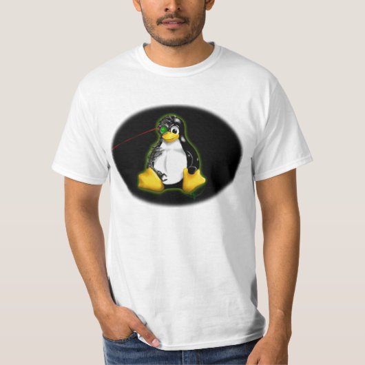 Linuxは同化します Tシャツ (正面)
