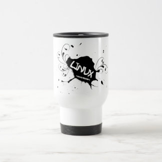 Linuxは自由を意味します トラベルマグ