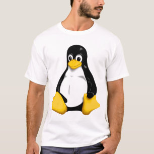 LinuxまたはubuntuのTシャツによって動力を与えられて Tシャツ